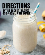 egg white protein mixing directions banner sample